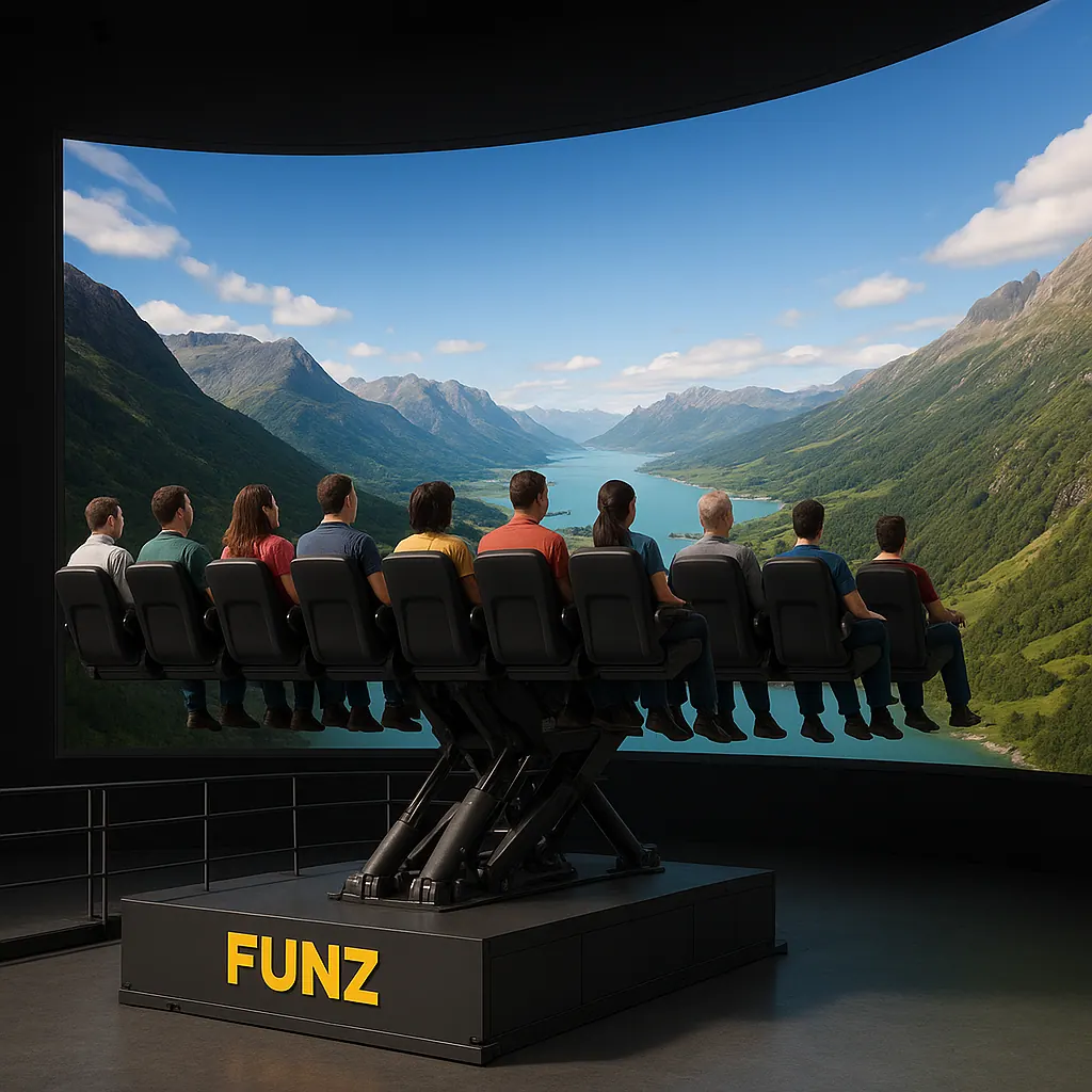 Funz FlySim — Flyby Theatre — attraction or exhibit image Funz FlySim — Flyby Theatre — attraction or exhibit image